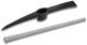 Cimco 131424 Kreuhacke DIN 20109 , with oval eye black lacquered wooden handle m
