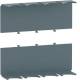 Hager HYT051H terminal cover P250 rear for connection extension 4P