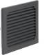 Hager MES-AF outlet filter IP54 grid cover plastic RAL9005