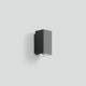 BEGA Gantenbrink 24613K4 wall light for indoor and outdoor use, graphite, 4000 K