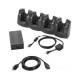 Zebra CRD3X01-401EES KIT: 4-Slot Ethernet Cradle Kit