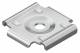 Niedax GRWB10 wall and floor mounting plate strip galvanized