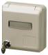 Mennekes 4175ZA Cepex-Wanddose 16A 5p 6h 400V mit Beschriftungsfeld