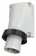 Mennekes 358 63A4P 7H500V Wandstecker IP67