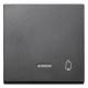 Merten 430814 rocker with control window + print. Bell anthracite System M