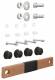 Hager UM05F SaS-Verb.60mm uniN 1-pol 30x5/10 SK 1+2