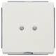 Siemens 5TG1335 outlet cover plate, titanium white