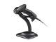 ARTDEV AS1210HD-U-B Kasse Laser-Barcodescanner with USB connection and stand foot black ()