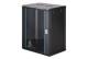 DIGITUS Dynamic 19inch 16U rack wall-mounted network cabinet 785x600x450mm glass door black unassembled 60kg
