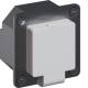Hager KEM31S90R0LMF unibar M replacement Schuko socket outlet 16A