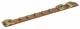 Hager UZ010 Erdungsschiene univers Cu20x5mm 1feldig