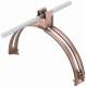OBO Bettermann 5202868 Roof cable holder RD 8 132/CU, adjustable copper