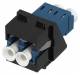 Rutenbeck KMK-LC-D OS2 blue LC-D Keystone module SM sw 228090300