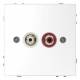 Merten MEG4350-6035 socket for audio connection lotus white