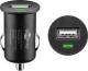 Goobay 44176 5 W auto charger - vehicle charger adapter with 5 W max. 1,0 A (12/24 V) 1x USB, black, 