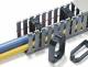 HellermannTyton 181-50440 Hellermann CL-40x40-PVC-BK Drahthalteklammer Kabelkanal sw 