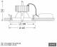 Lts Licht und Leuchten 633197 LTS CSALP 40.1041.50 WHITE EB downlight CSA 40 LED 10W 4000K 1000LM 50° D115