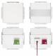 Busch Jaeger 2CKA001582A0424 BJ 1510 UC-84-101 call set for disabled toilets studio white