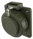 Mennekes 17021 mounting box SCHUKO 16A2p+E 230V IP68 TM