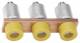Hager KWJ35B3 Isolierter Querverbinder 3fach für KXA35L , KXA35N