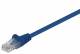 Goobay 68335 CAT 5e patch cable, U/UTP, blue - CCA copper mixture