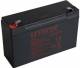 Effekta BFR/BT6-12 Effects e.g. Battery, 6V-12AH, BT6-12, F1 / 6.35 x 4.75 mm