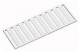 WAGO 209-625 quick labeling system WSB print vertical 15/16 white