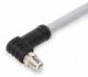 WAGO 756-3504/050-100 power cable, M12L plug, angled, 5-pin, length 10 m
