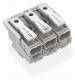 WAGO 294-8013 Netzanschlussklemme 17mm-Ausf ohne PE-Kontakt N/PE/L (Netz) 3p