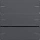 GIRA 575328 Rocker set 3f Tastsens.4 Syst