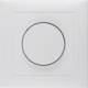 Berker 11309909 Abdeckplatte mit Regulierknopf für Drehdimmer S.1 polarweiß matt
