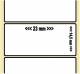 OEM-Factory Etiketten - PET 23 x 14,5mm, perm., K25, WEISS