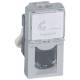 Legrand 079461 data outlet Cat.6 UTP 1M Alu Mosaic