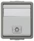 Siemens 5TA4726 Wechselschalter mit Fenster DELTA Fläche IP44 10A 250V