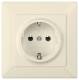 Siemens 5UH1096 DELTA line cover plate, full plate 80x80mm Electrical white