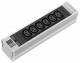 Rittal 7856070 DK PSM Plus socket module, C13, 6-way, black, non-switchable, with thermal overcurrent protection