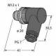 TURCK BS8241-0 round plug connector M12x1, attachable connector abgew.69011