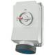 Mennekes 5109A wall socket DUO, 63 A, 4-pole, 9 h, 230 V, IP67