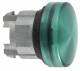 Schneider Electric ZB4BV03S Schneider Frontelement grün Kalotte geriffelt für Leuchtmelder BA9s