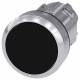 Siemens 3SU10500AB100AA0 pushbutton, 22mm round black pushbutton