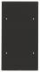 Berker 75142855 touch sensor 2f with bus coupler R.3 glass black