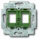 Busch Jaeger support ring Modular Jack, 1810, 2-green base