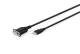 DIGITUS USB to DB9 RS232 cable with FT232RNL Black PVC Jacket 1.8 m
