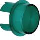 Hager WDA4527G cover for push button and light signal E10 accessory green transparent