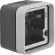Hager WNA671 enclosure lower section AP 1f with frame and cable entries W.1 IP55