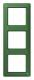 Jung AS583BFGN Frame 3-fold , green 80,5 x222, 5mm shatterproof