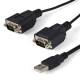 StarTech.com 2 Port FTDI USB to Serial RS232 Adapter Cable with COM Retention - serial adapter - 2 p