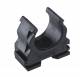 Fränkische Rohrwerke 22571016 clipfix UV-16 black, plastic clamp