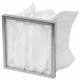 Helios Ventilatoren 8302 Helios ELFBR 160 F7 Ersatz-Filter zu LFBR 160 F7 1 Satz = 2 Stück 