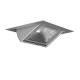 Lts Licht und Leuchten 648577 LTS VFCL 700.5540 SILVER Wallwasher Vario Classic LED 54W 840 5300LM 80°